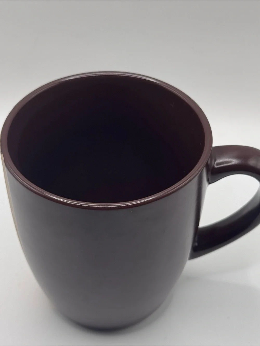 MIKASA Gourmet Basics Bamboo Brown Stoneware Coffee/Tea Mug
